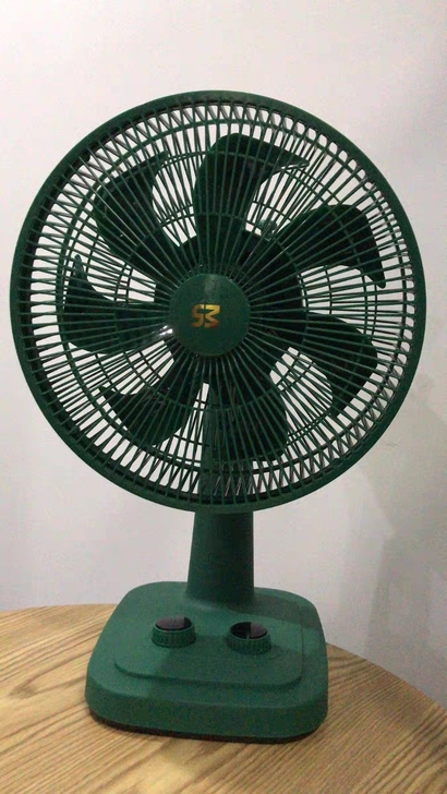 全新五叶七叶美施电风扇台式静音家用空气循环...