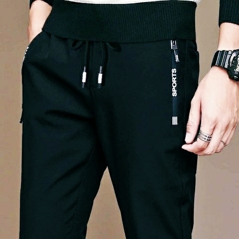 裤子男宽松薄款