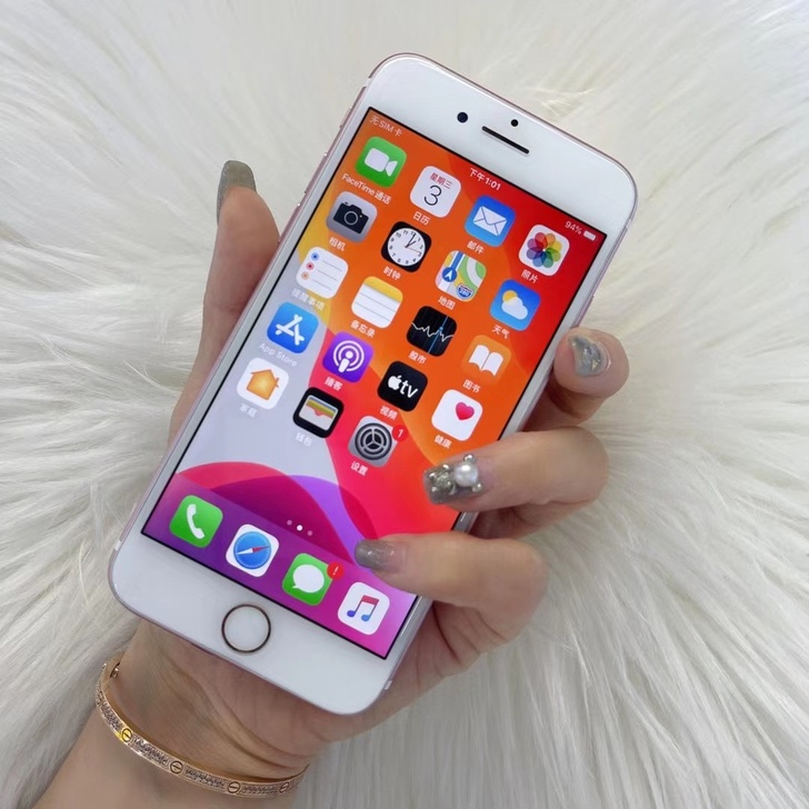 iPhone7 128g 粉色二手苹果7 ...