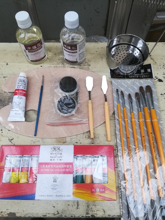 温莎牛顿油画颜料套装