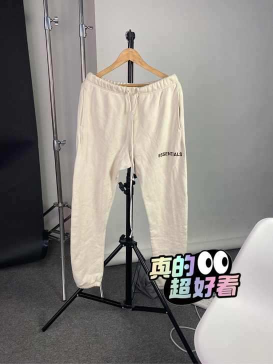 essentials白色反光裤