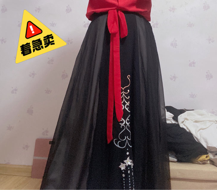 低价出，汉服半裙！衣服搬家不见了！