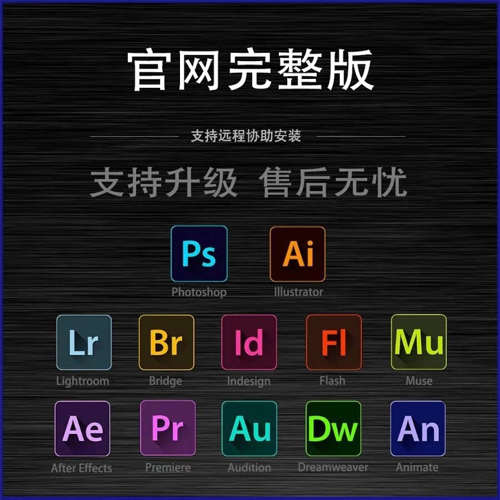PS2021软件PR AE AI LR远程...