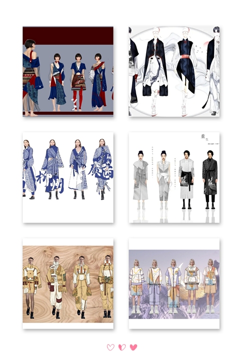 服装效果图接稿