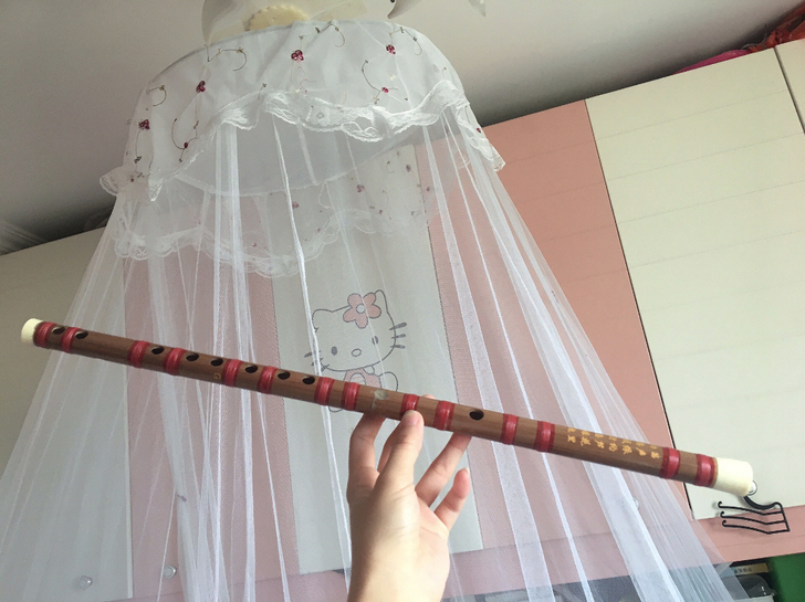 竹笛 G调 适合初学者 买两支笛子赠笛子乐...