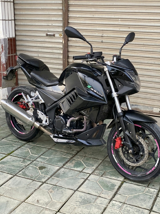 枭风双缸水冷350摩托车街车趴赛非地平线 ...