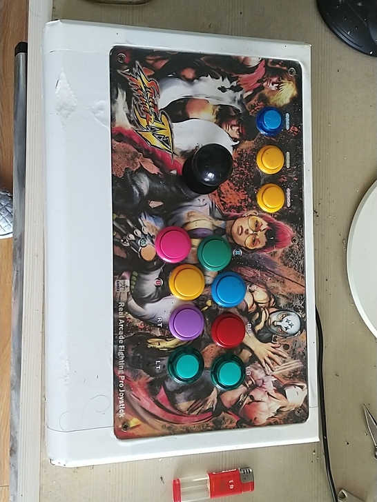 摇杆，拳霸摇杆，拳霸q2摇杆，木头框，自己...