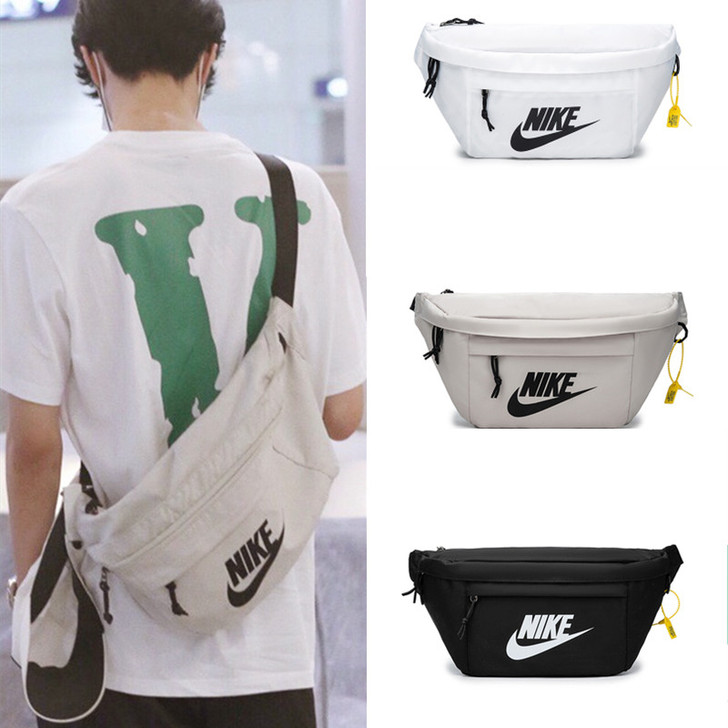 耐克斜挎包男王一博同款腰包nike挎包女单...
