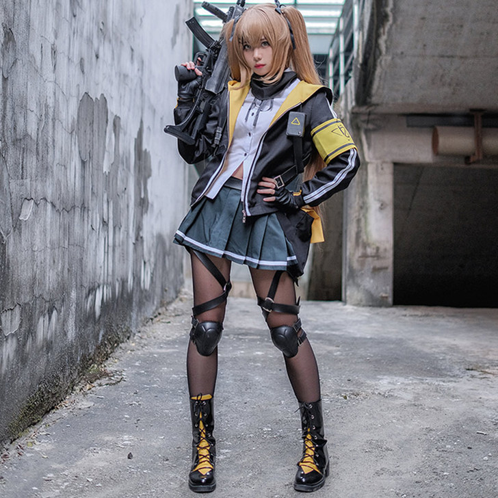 少女前线ump9 cos服ump45大佬c...