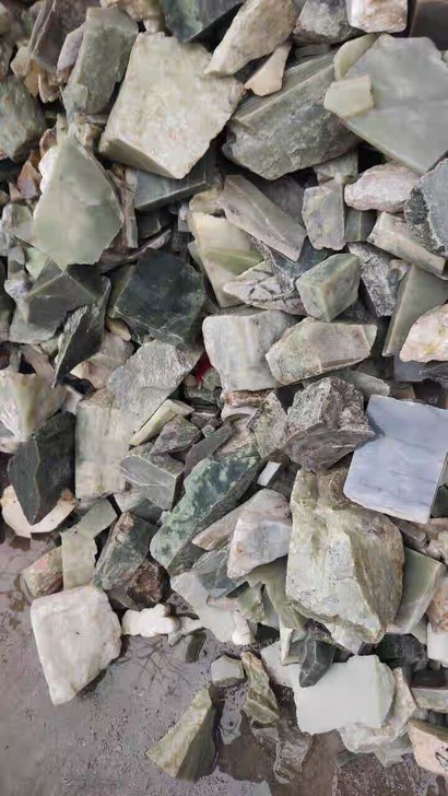 学习玉雕必买俄天然和田玉边角料，大小都有，...