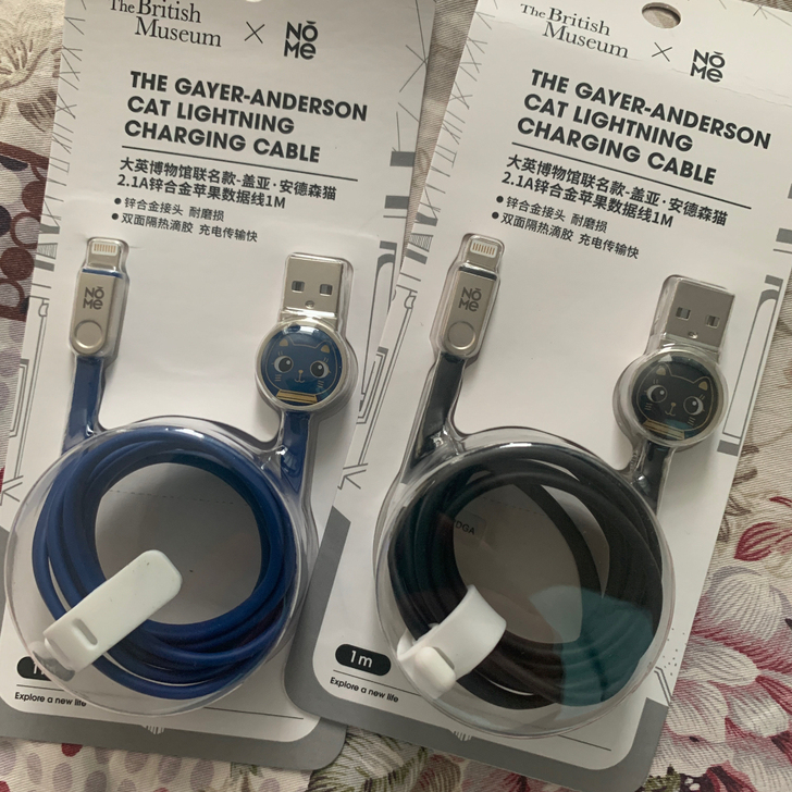 NOME大英博物馆苹果数据线
