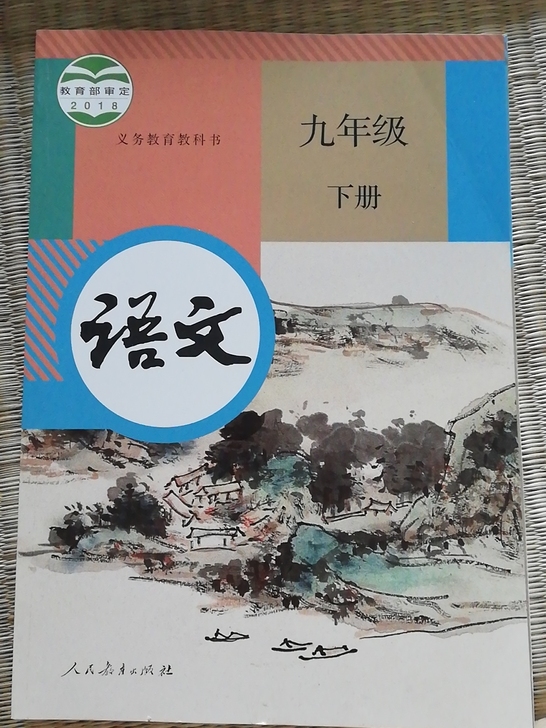 九下全新 语数英 物理 化学 历史  教材...