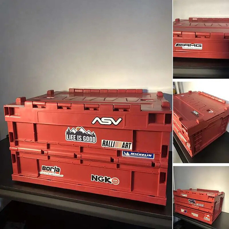 日式折叠储物箱户外收纳箱 产地全新潮牌出口...