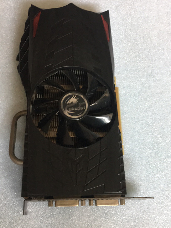 七彩虹GTX550TI 1G雷暴鲨显卡。单...