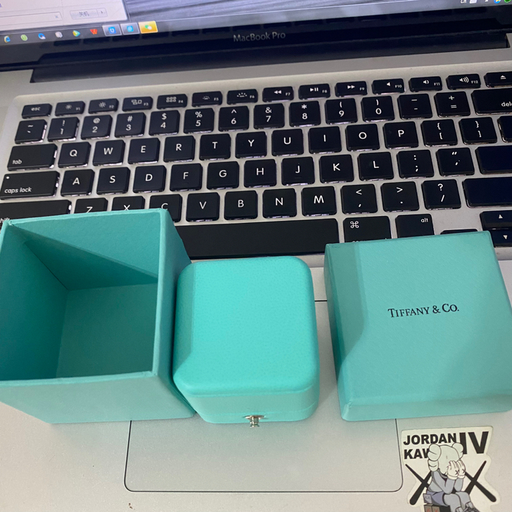 蒂芙尼限量版钻戒收纳盒