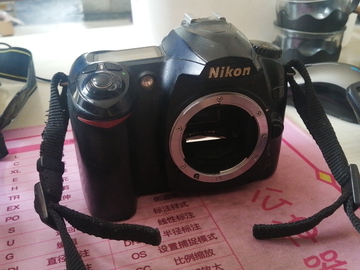 尼康单反D50，老五爷，功能完好正常拍摄
