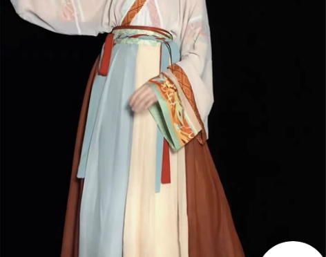 汉服 晋制 墨晨烟雨 仅试穿洗1基本全新 ...