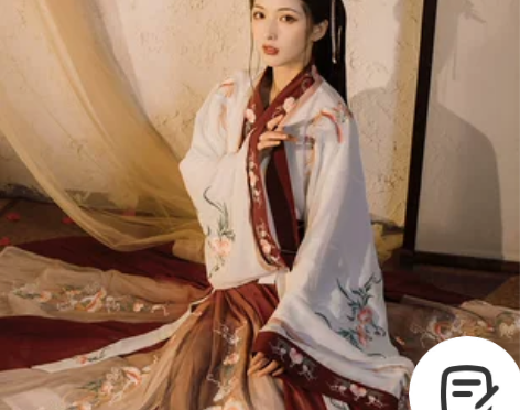 青藜册原创芳菲吟正品晋制日常中国风春夏白菜...