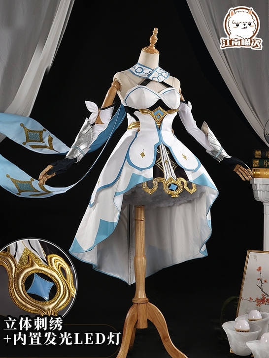 【专拍】原神荧cos服大全套,江南喵次家