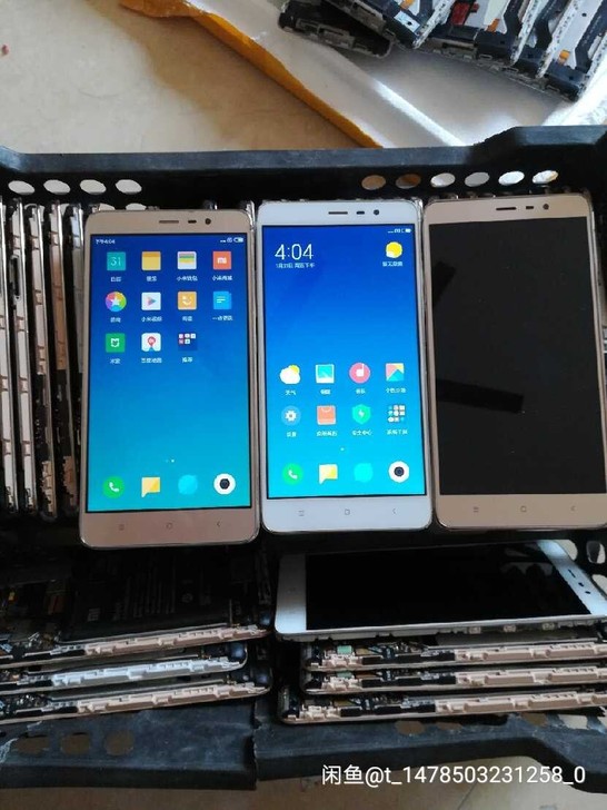 大量出小米红米note3 全网通4G安卓7...