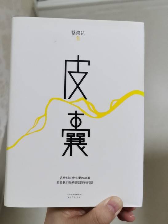 皮囊 新华书店购入 标价49.8 外封皮轻...