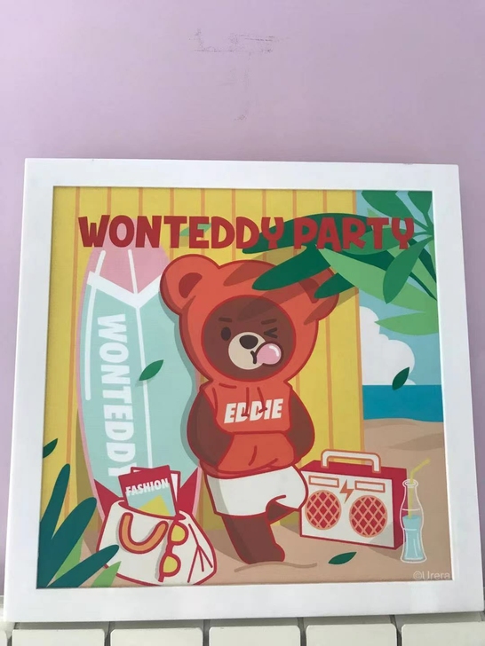 奇萌泰迪系列限量版家居收纳折叠箱