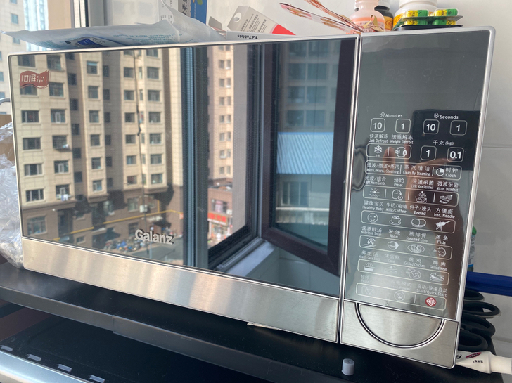 微波炉九成新就用了两次