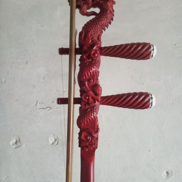 【原价1500】全新精品龙头红檀木二胡 琴...