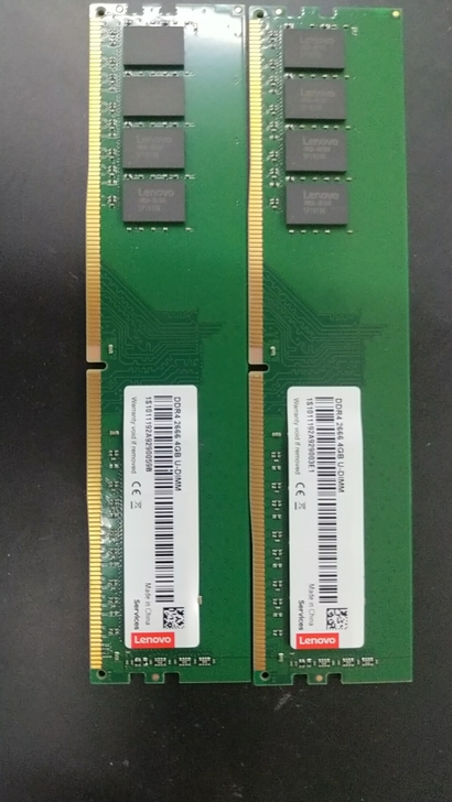 ddr4台式机电脑内存4G，联想品牌机拆机...