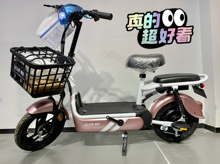全新哈啰电动车H1！可上牌！手机控制！真空...