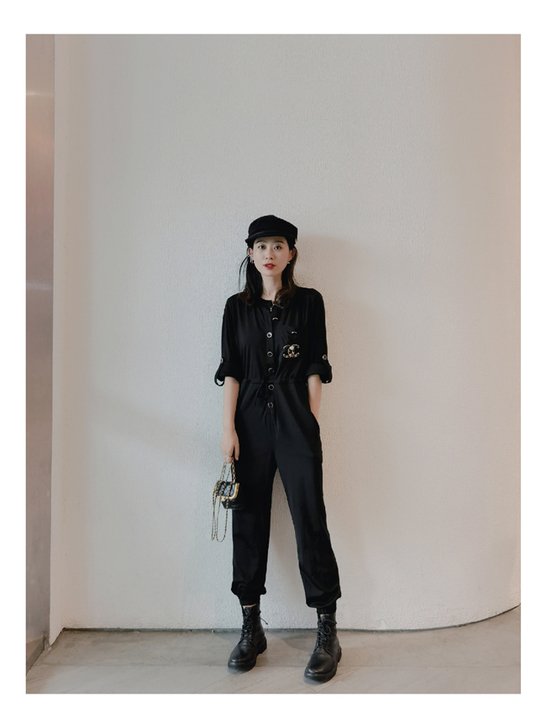 秒杀  超级帅气舒服的连体裤，穿一洗一