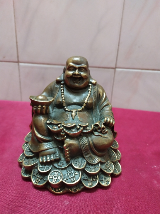 铜佛弥勒佛摆件铜器