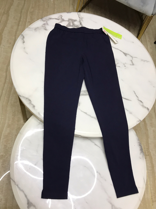 拉夏贝尔藏青色小脚裤，三标齐吊牌在，39包邮