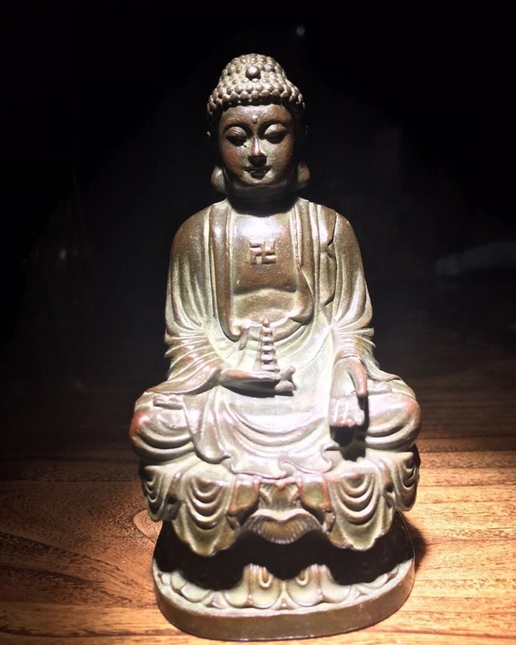 低价转让，铜佛像一尊，开脸漂亮，普度众生之...