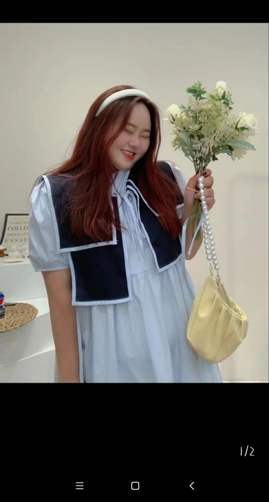 静文直播间买的披肩连衣裙
