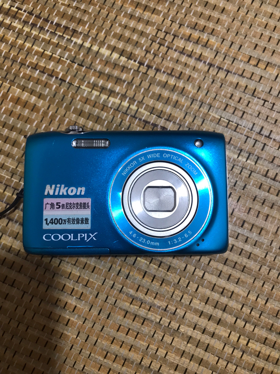 尼康S3100数码相机，CCD相机，相机正...