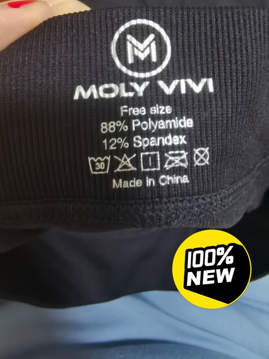 molyvivi火山裤全新均码弹性非常大买...