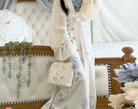 汉服盛夏 墨子研原创汉服女宋制长璇裙改良汉...