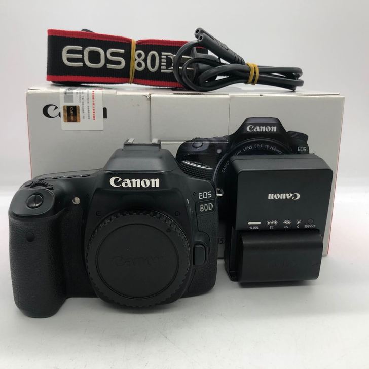 【95新】 佳能  80D  1008384