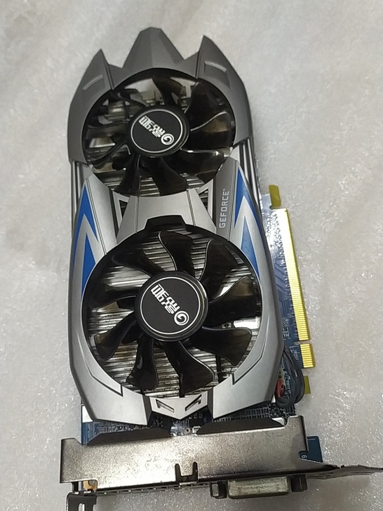 影驰大将750-2G显卡,成色很好,无病无...