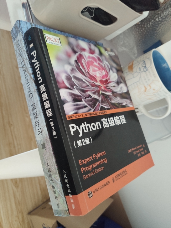 当当买的正版深度学习花书 附带一个pyth...