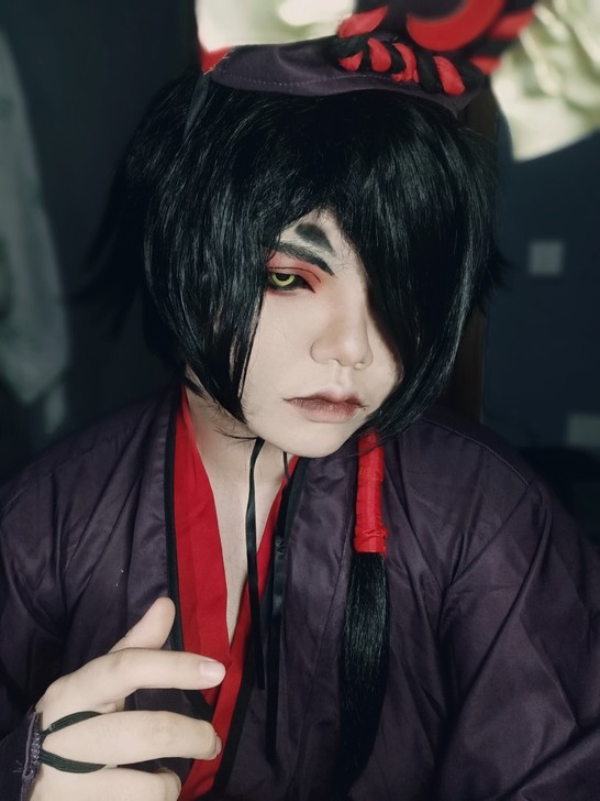 阴阳师cos 鬼使黑