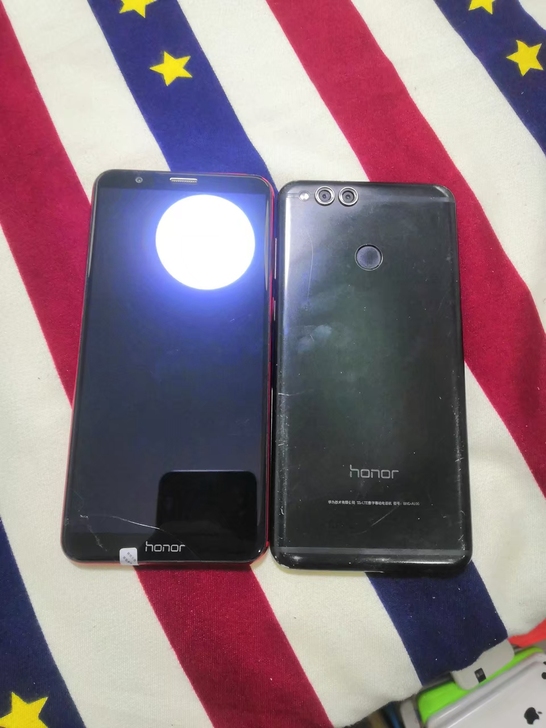 华为荣耀畅玩7x全网通4g手机4+64运行...