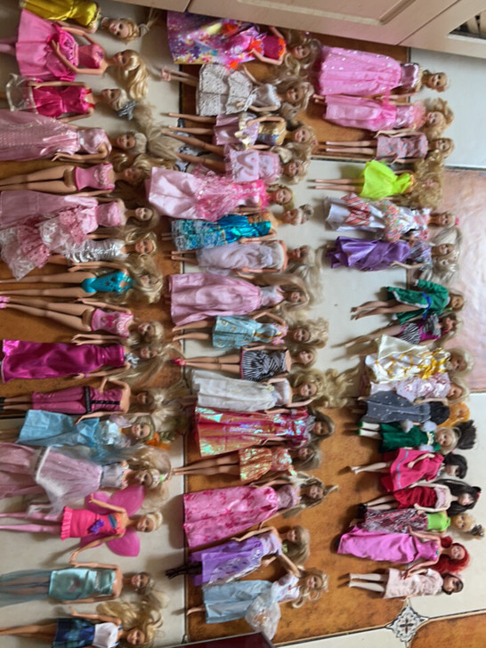 老芭比娃娃品相如图价格不一售出不退不换 5...