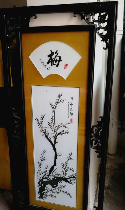 刺绣画