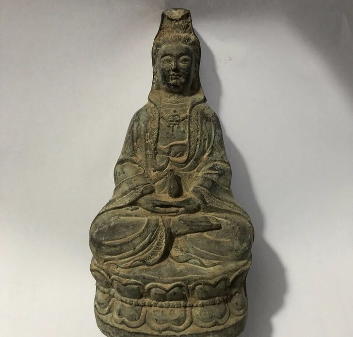 南海观音菩萨铜佛像