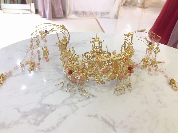 卡帝家,秀禾头饰,九新,转给喜欢的朋友