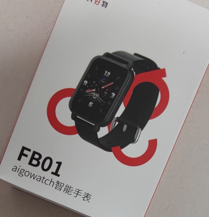 aigo爱国者fb01智能手表，仅拍照测试...