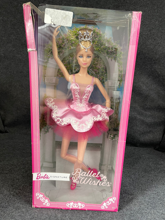 芭比娃娃珍藏款之芭蕾精灵GHT41女孩玩具