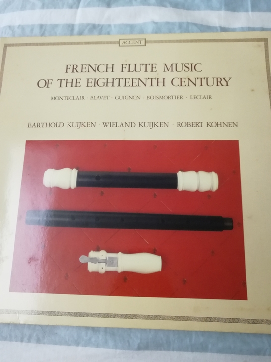 【古典黑胶唱片LP】法国18世纪长笛音乐